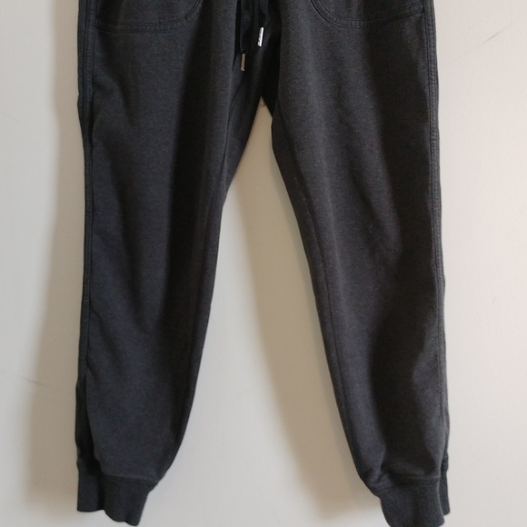 Lululemon Comfy As Sweat PantHeathered Black Size 4 - Picture 3 of 14